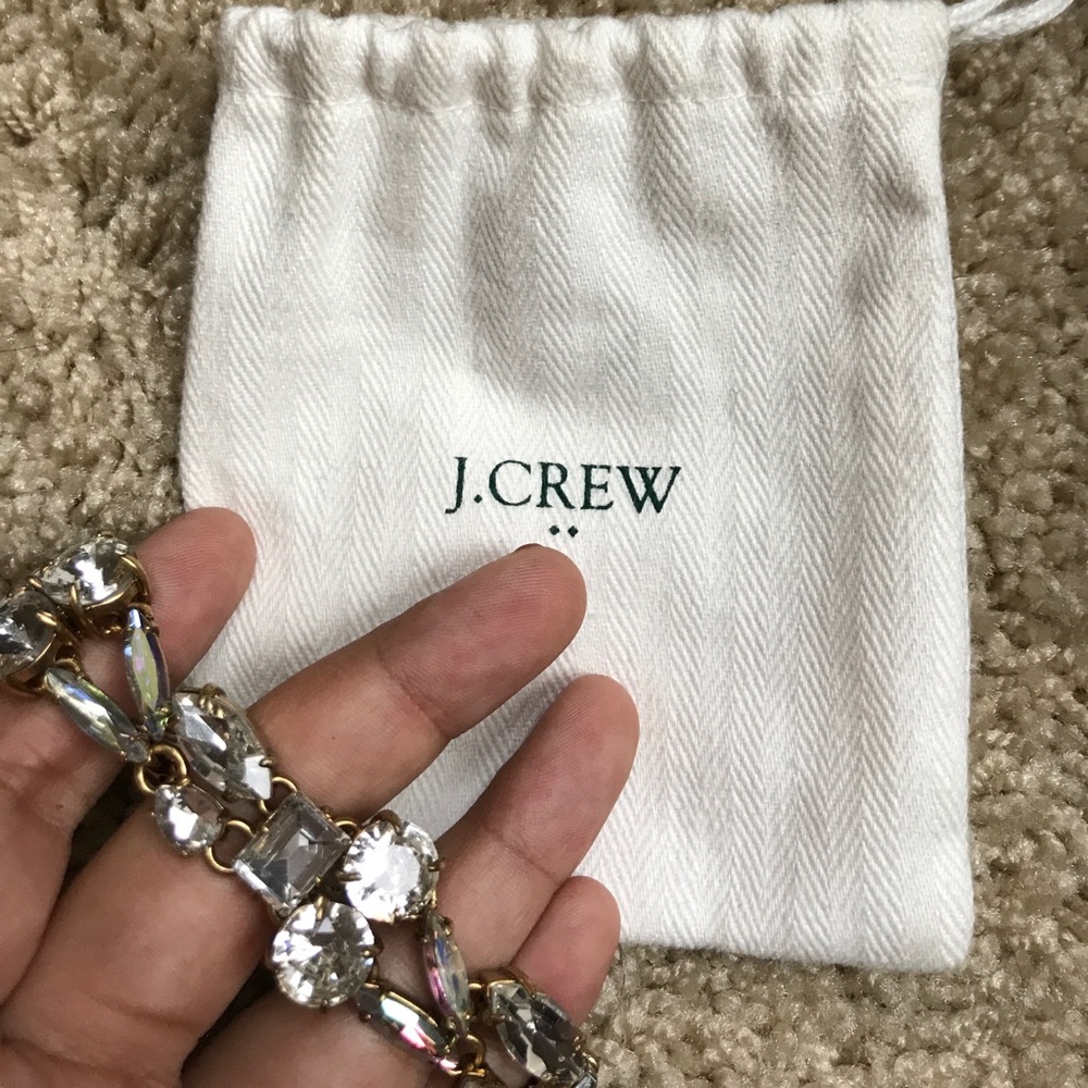 jcrew kinda chunky crystal bracelet